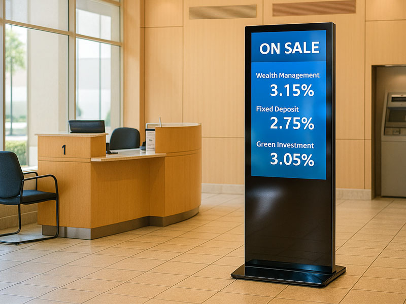 Floor Stand Advertising Displays-1