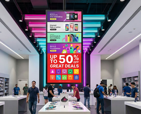 POS touch screen monitor