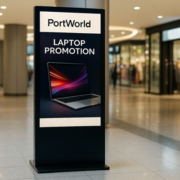 floor-standing digital signage models