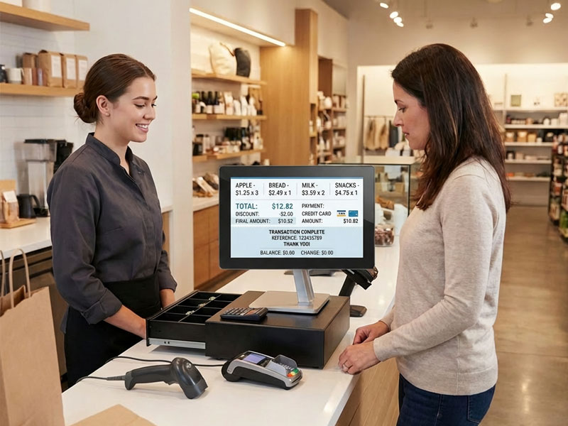 pos digital signage display