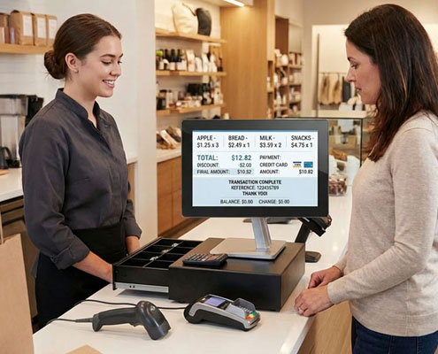 pos digital signage display0