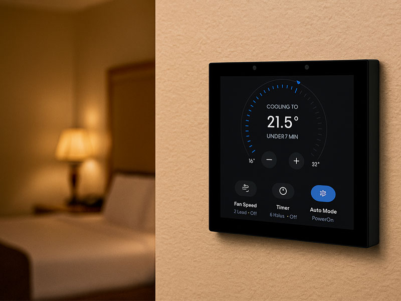 in-wall smart control panel