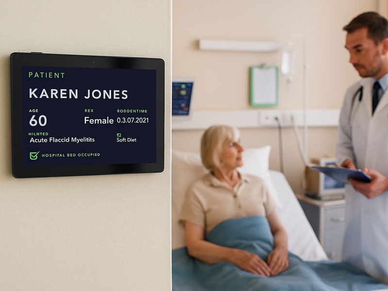 smart control panel medical