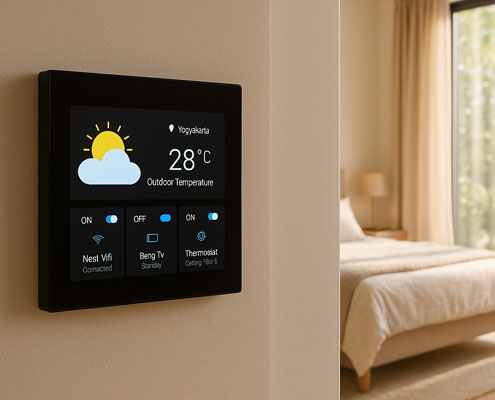 smart home control panel