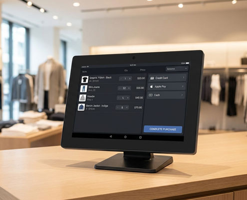 All-in-One Touchscreen POS terminal