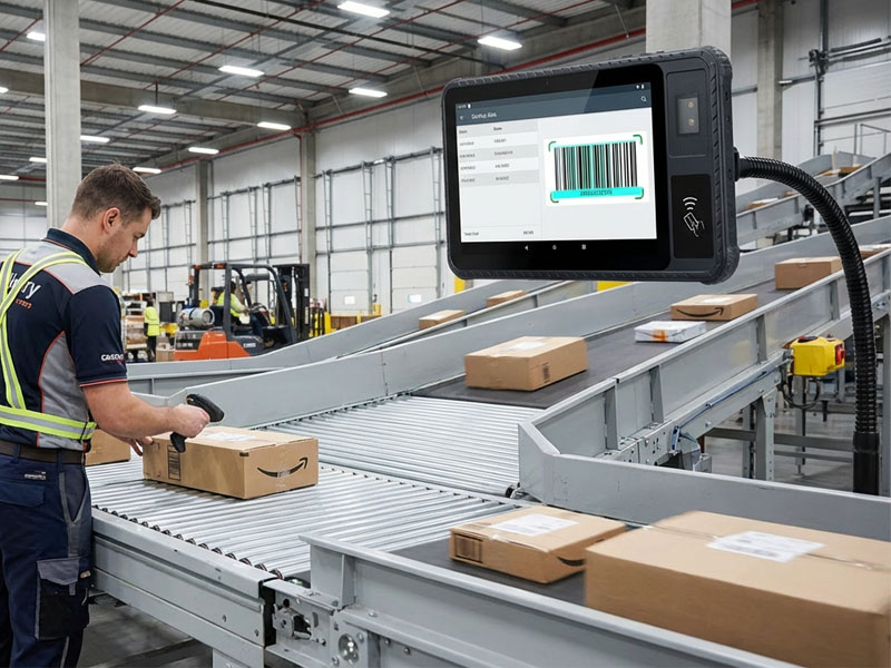 YC-1801B (Black)8'' Rugged Tablet PC