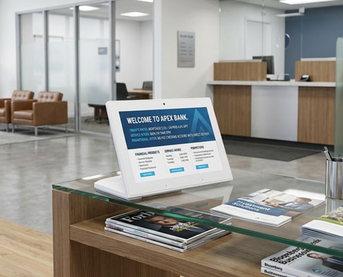 L-Shaped Digital Signage Display-2