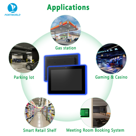 YC-LE101 10 inch Meeting Room Display Panels