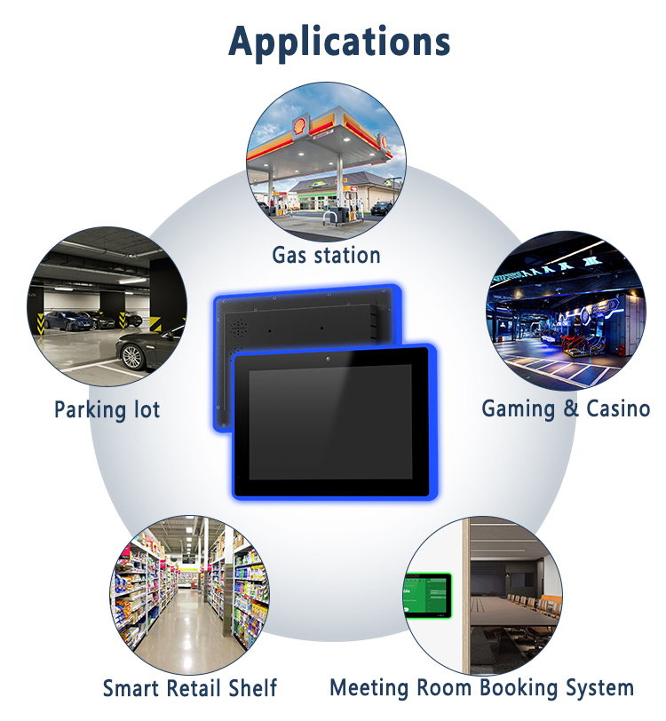YC-LE101 10 inch Meeting Room Display Panels