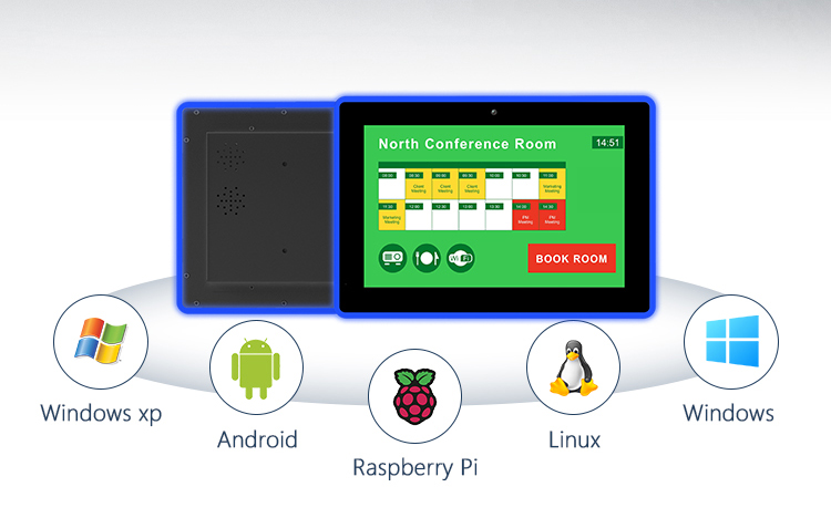 YC-LE101 10 inch Meeting Room Display Panels