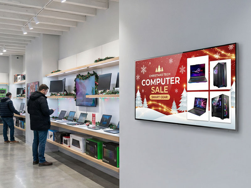 Touch Screen Digital Signage Display1