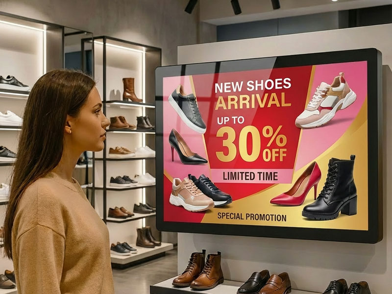 Touch Screen Digital Signage Display1