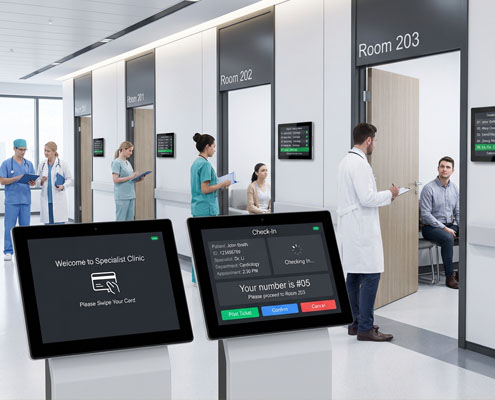 Waiting Room Digital Signage Display-2