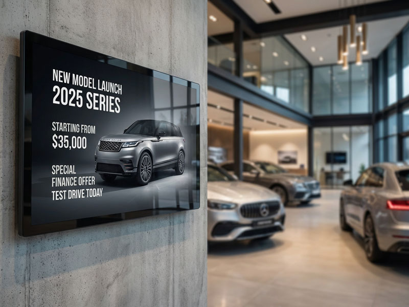 Wall Mount Touch Screen Displays-1