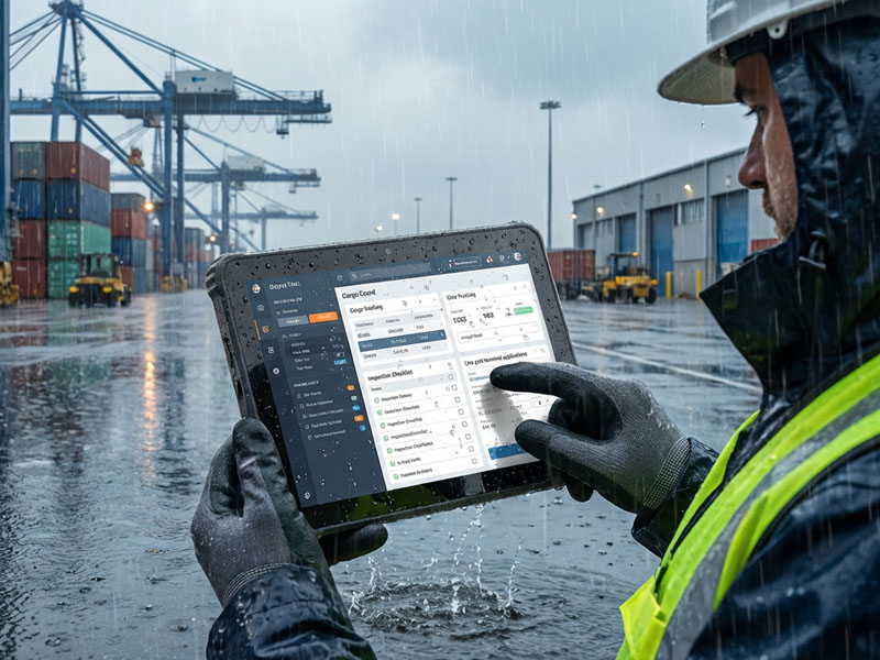 Waterproof WiFi 4G LTE Android Rugged Tablet