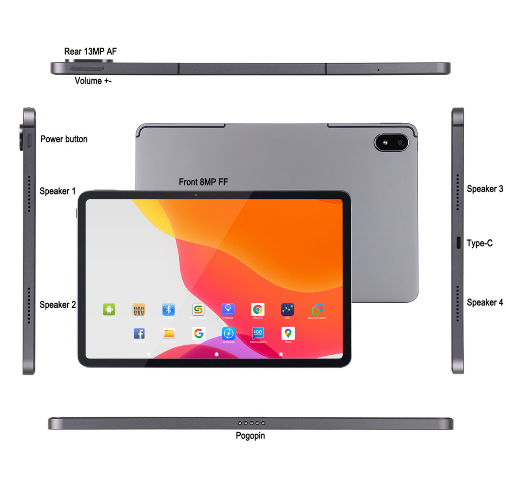 YC-T1202 12.1 inch Tablet PC