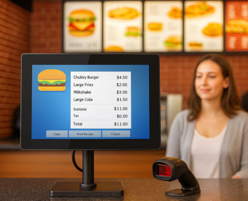 pos digital signage display