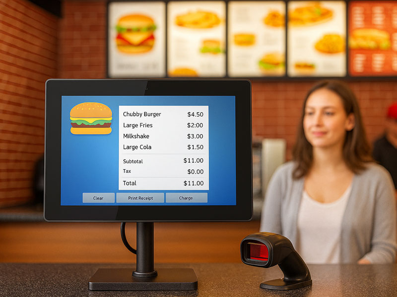 pos digital signage display