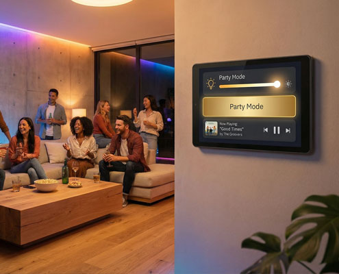 smart home control panel