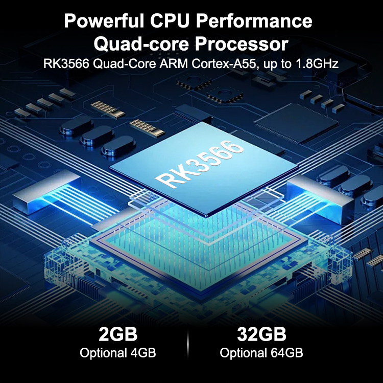 YC-LE101T 10 inch In-wall Android Tablet with LED Light