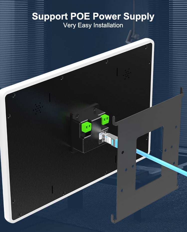 YC-LE101T 10 inch In-wall Android Tablet with LED Light