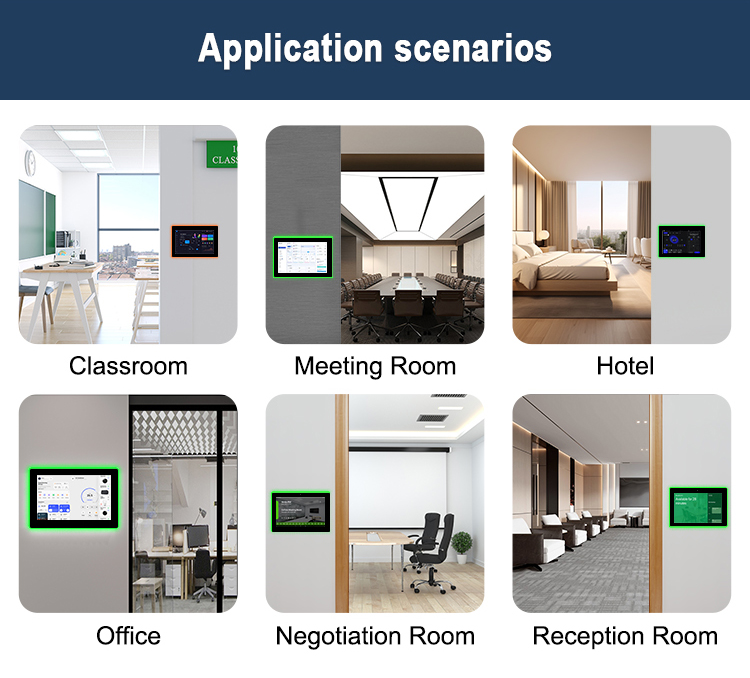 YC-LE101T 10 inch In-wall Android Tablet with LED Light