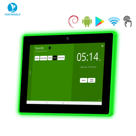 YC-LE101T 10 inch In-wall Android Tablet with LED Light