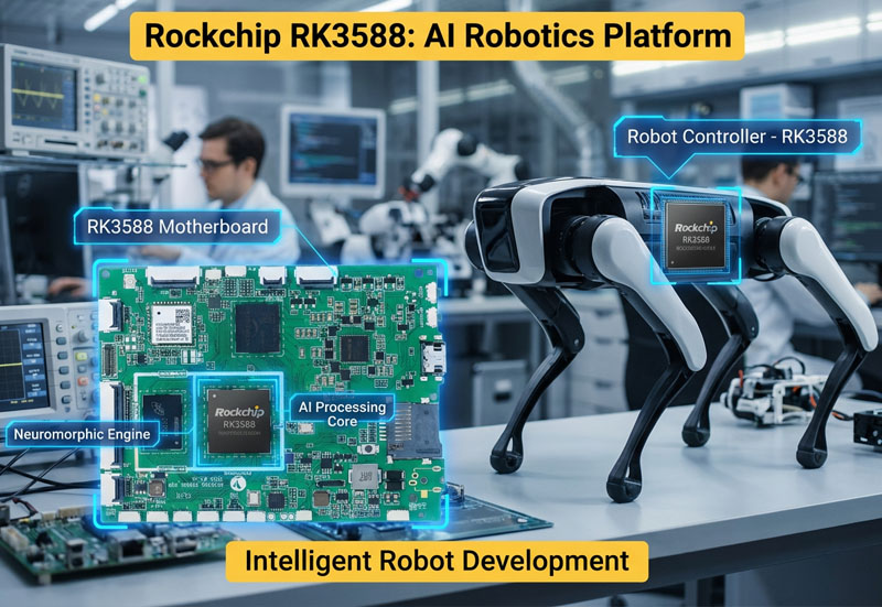 Som Rockchip RK3588 Motherboard