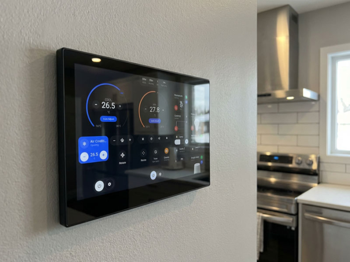 Linux based Customizable Smart Touch Control Panel For Developers 
