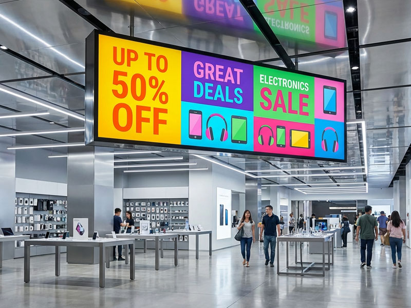 ultra-wide stretched bar digital signage screens-1