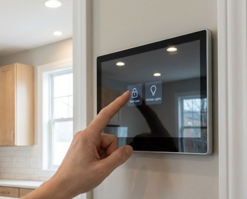 smart home control panel
