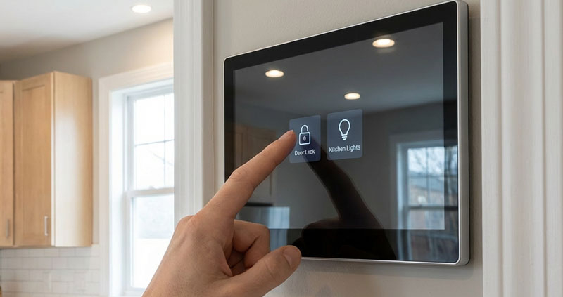 smart home control panel
