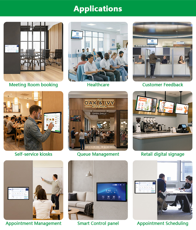 YC-N156 Narrow Edge Android Touch Screen Display