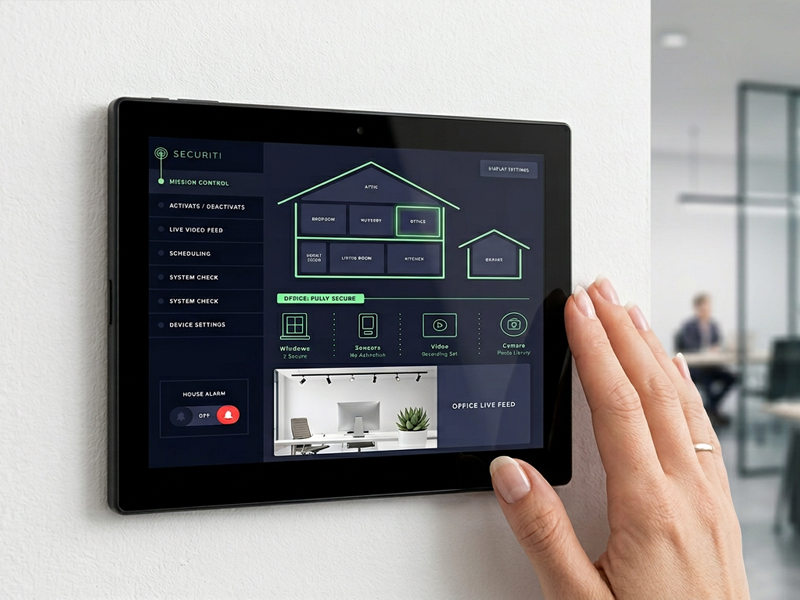 smart home control panel