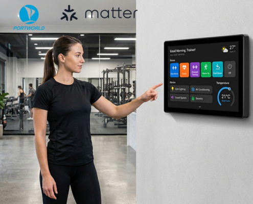 smart home control panel