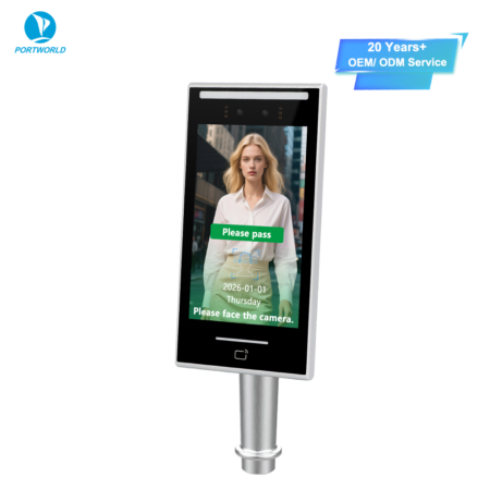 YC-F801 8 inch Face Recognition Access Control Terminal