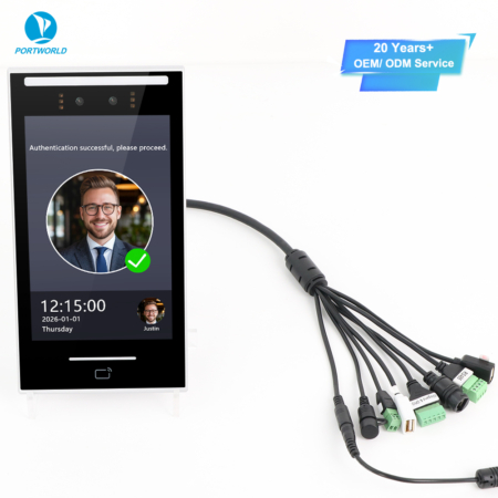 YC-F801 8 inch Face Recognition Access Control Terminal