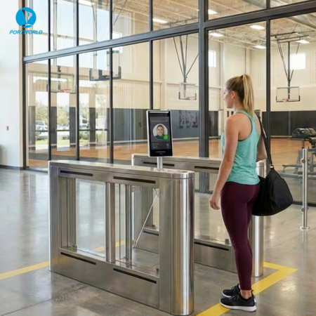 YC-F801 8 inch Face Recognition Access Control Terminal