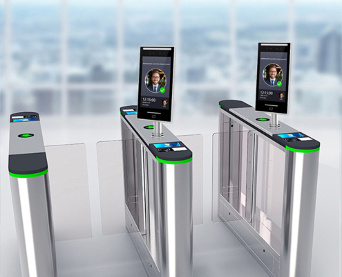 YC-F801 8 inch Face Recognition Access Control Terminal