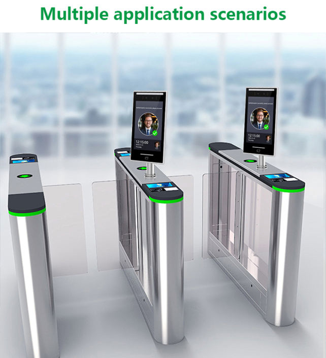 YC-F801 8 inch Face Recognition Access Control Terminal