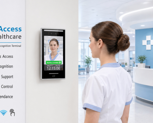 YC-F801 8-Inch Face Recognition Access Control Terminal