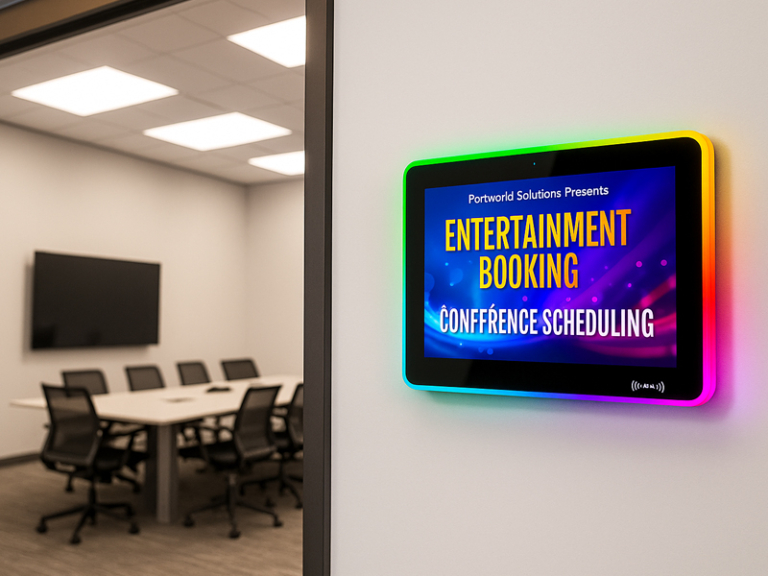 Meeting Room Scheduling Display Integration - Portworld