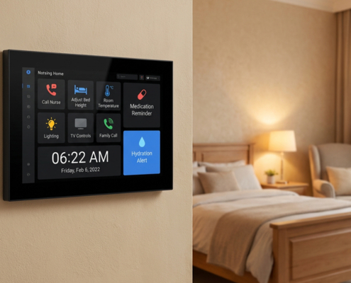 sm55p-smart home control panel