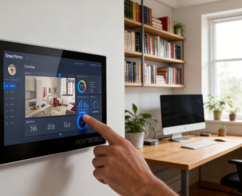smart home control panel