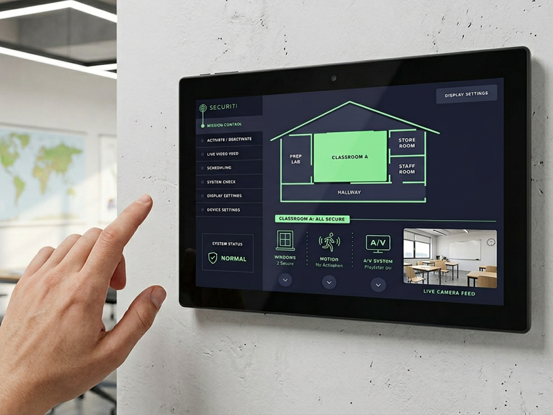 smart home control panel4-9-1