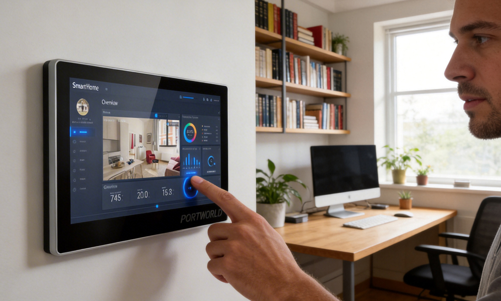 smart home control panel