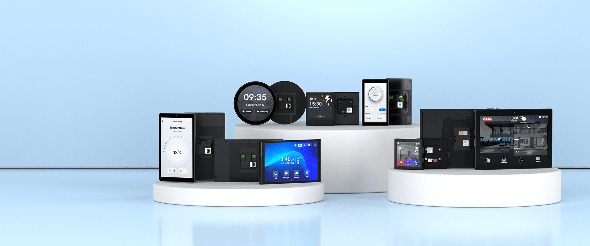 smart home control panel