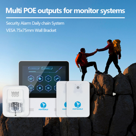 YC-V8 8 inch Security Alarm Daily Chain System