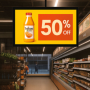 55 inch Wall-Mounted Signage Display | YC-55MT Series