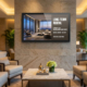 Wall-Mounted Digital Signage display
